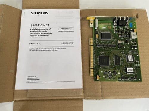 Siemens Simatic Net 6GK15611AA01 6GK1561-1AA01 PCI Card