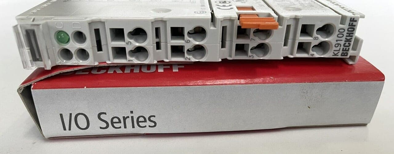 BECKHOFF kl9100 Voltage Supply Terminal 24v dc/max.10a. NEU in Box.