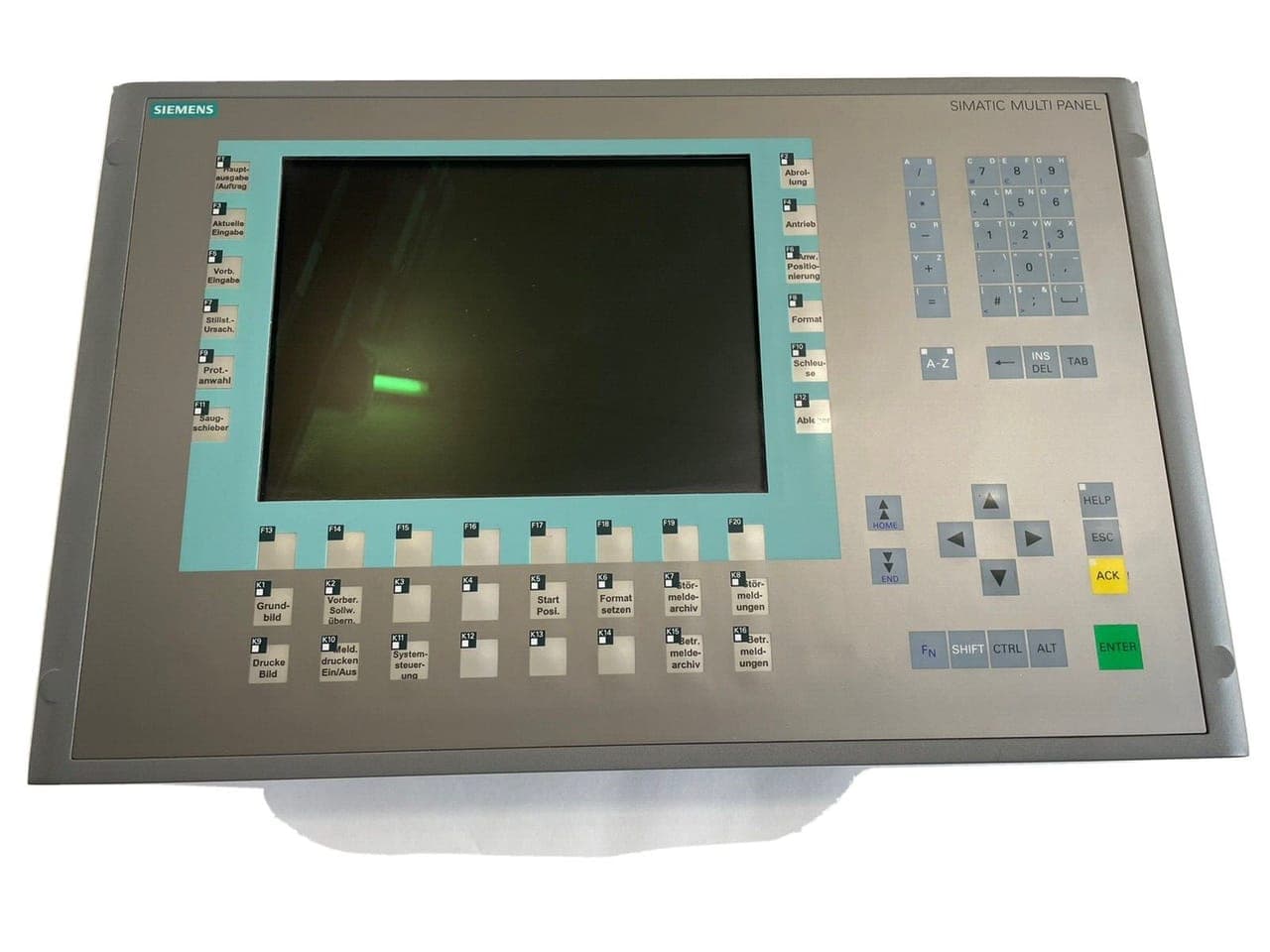 Siemens 6AV6 643-0DD01-1AX1 MP277 10" Key