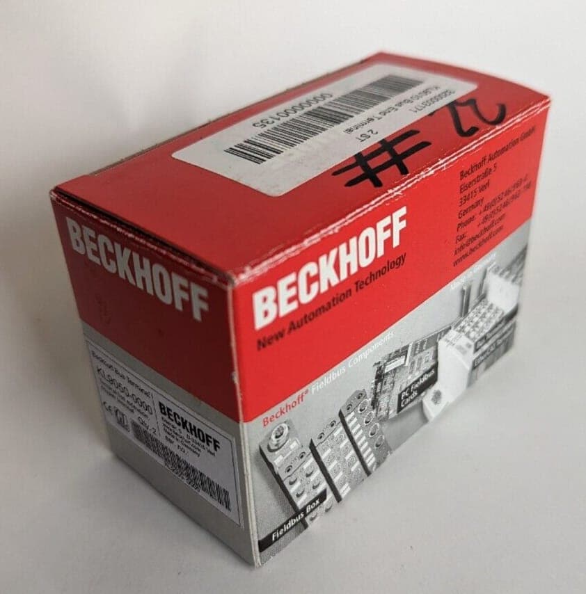 2x Beckhoff KL9050-0000, Klemmenbusverlängerungs-Kopplerklemme NEU OVP