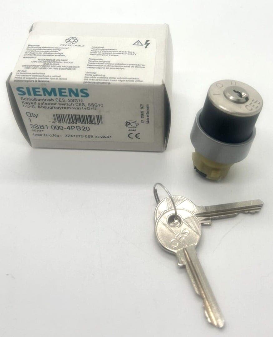 Siemens 3SB1000-4PB20 Schloßantrieb CES, SSG10 3SB1 000-4PB20 neu-OVP