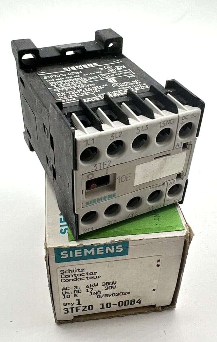 Siemens 3TF20 10-0DB4 Schütz Contactor NEU / OVP