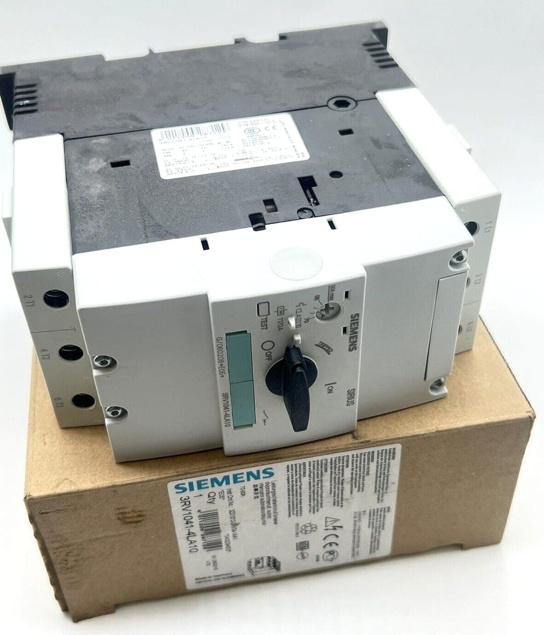 Siemens Leistungsschalter 3RV1041-4LA10 | 3RV1 041-4LA10 | E:05 Neu / OVP