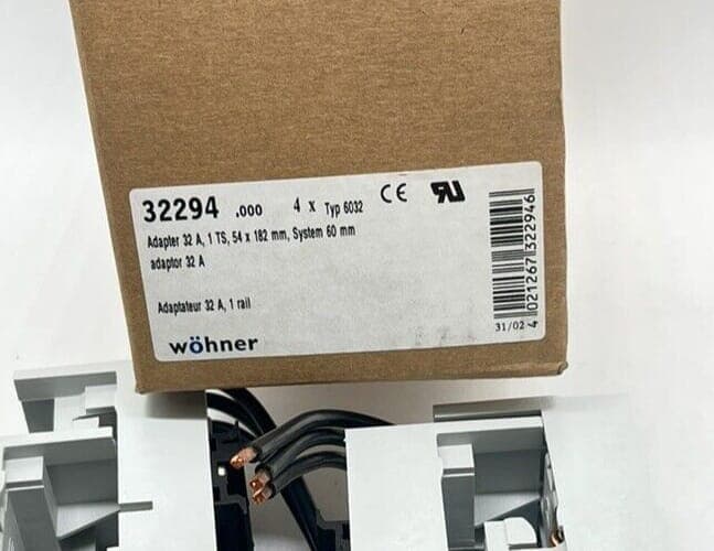 4XWöhner 32294 Adapter 32 A 1 Tragschiene