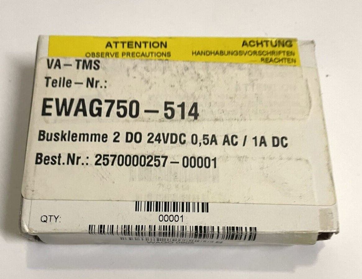 750-514 Wago 2 Kanal Relaisausgang NEU