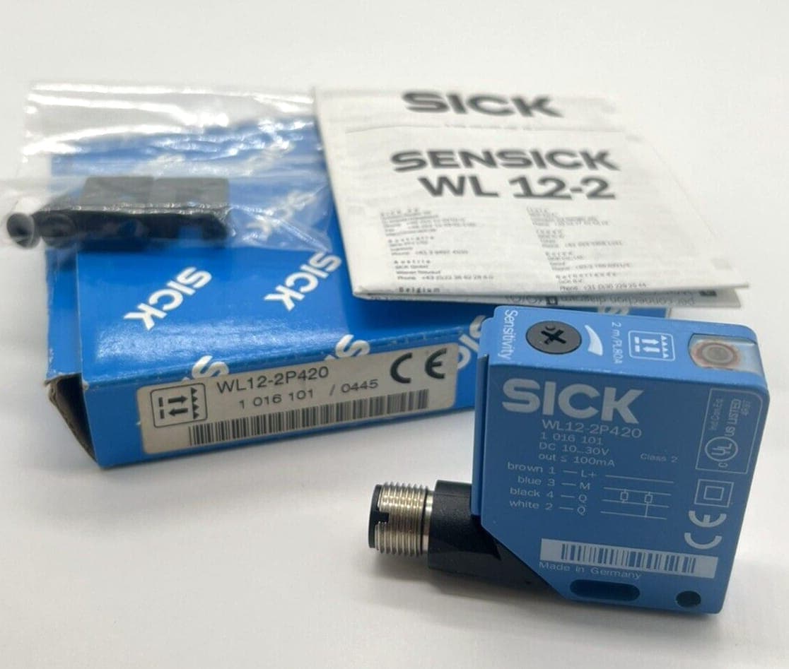 SICK WL12-2P420 -NEW- ; 1016101 Reflexions-Lichtschranke Neu / OVP