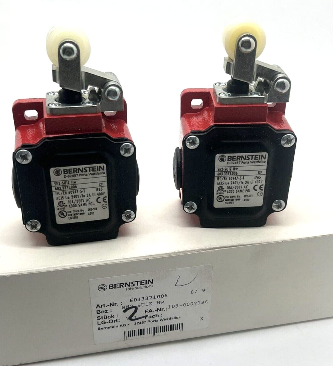 Bernstein Endschalter SN2-SU1Z HW 603.3371.006