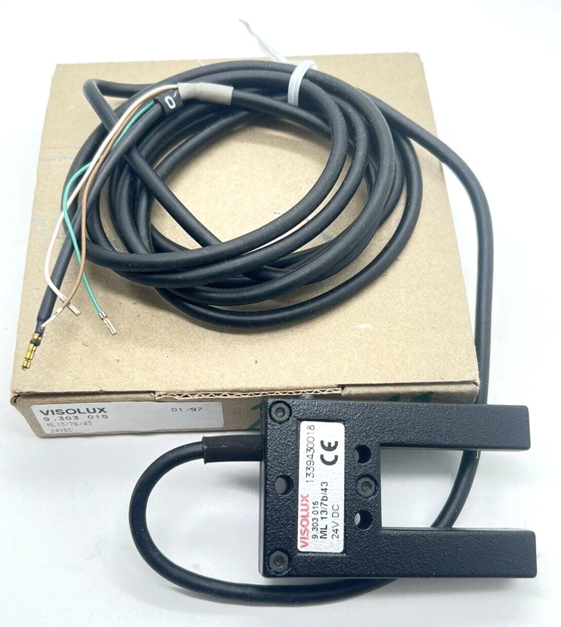 PEPPERL+FUCHS VISOLUX GABELLICHTSCHRANKE ML 13/7b/43 (24V DC) NEU