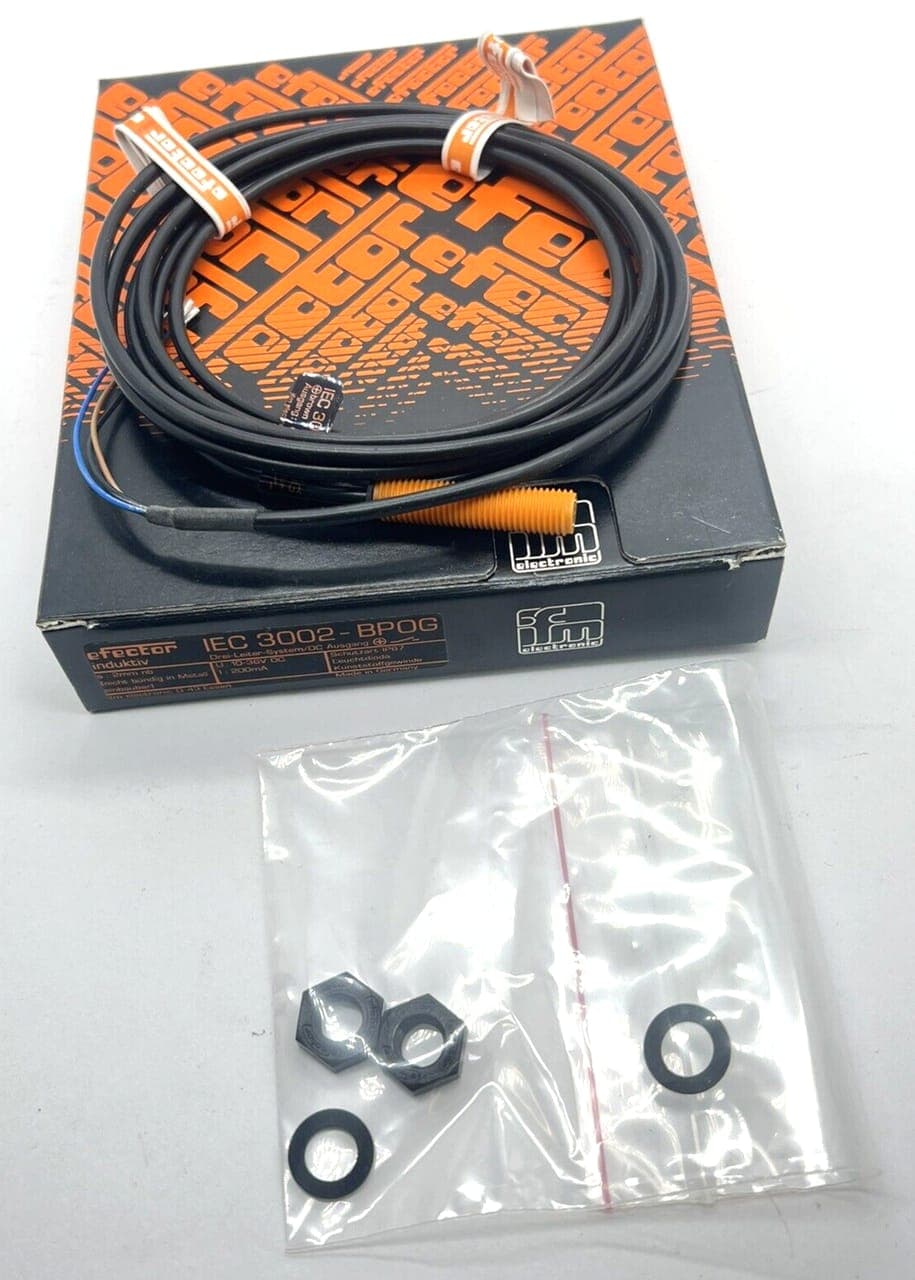 ifm electronic IEC3002-BP0G IEC3 002-BP0G efector Sensor induktiv -unused/OVP-