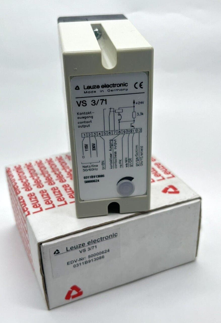 Leuze VS 3/71 Verstärker Modul, NEU / OVP