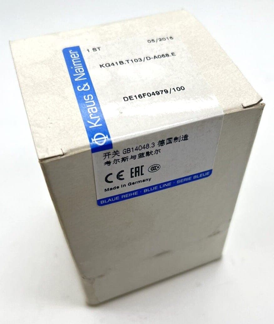 Kraus & Naimer KG41B.T103/D-A068.E Trennschalter Drehschalter Hauptschalter NEU – Bild 1