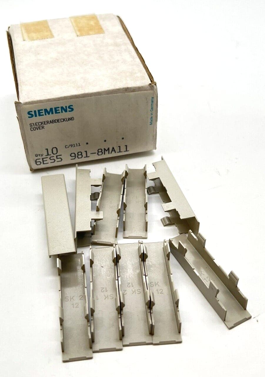 Siemens Simatic Steckerabdeckung, 6ES5 981-8MA11 , 6ES5981-8MA11 NEU / OVP