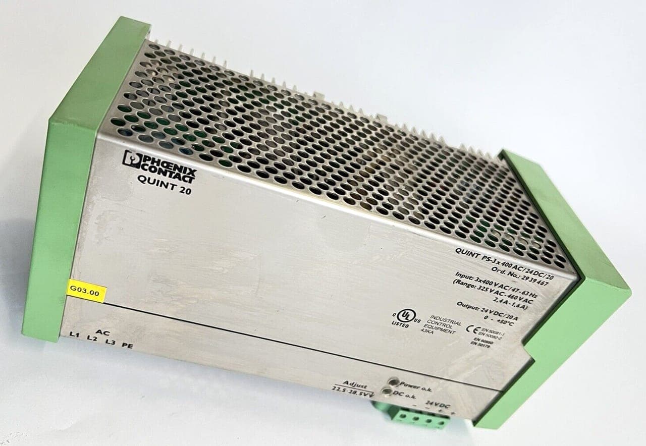 Phoenix Contact QUINT-PS-3X400AC/24DC/20 2939467 Stromversorgung -used-