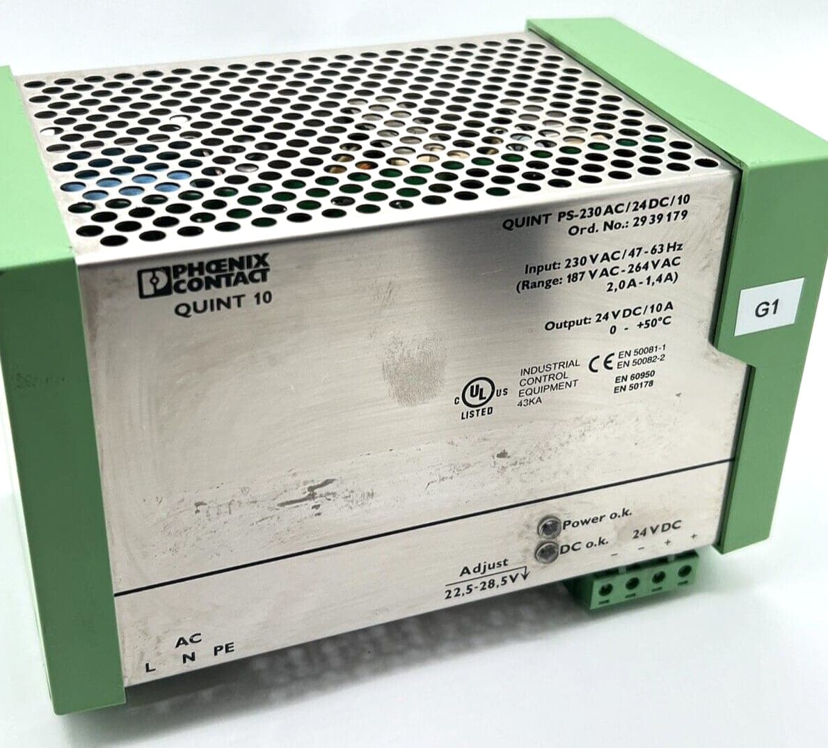 Phoenix Contact Stromversorgung QUINT 10 Power Supply PS-230AC/24DC/10 2939179
