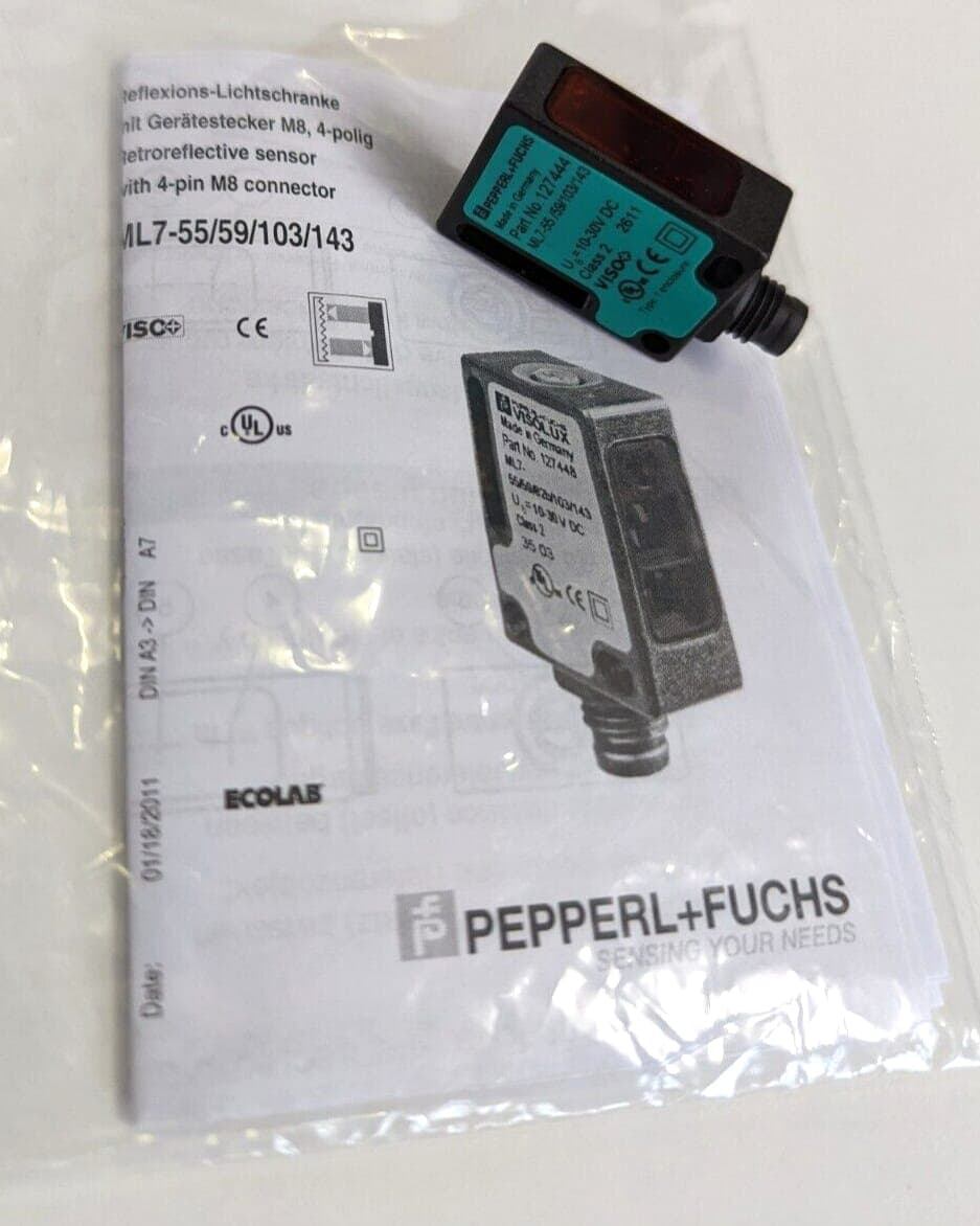 Pepperl+Fuchs ML7-55/59/103/143 Reflexionslichtschranke 127444 Lichtsensor 30V