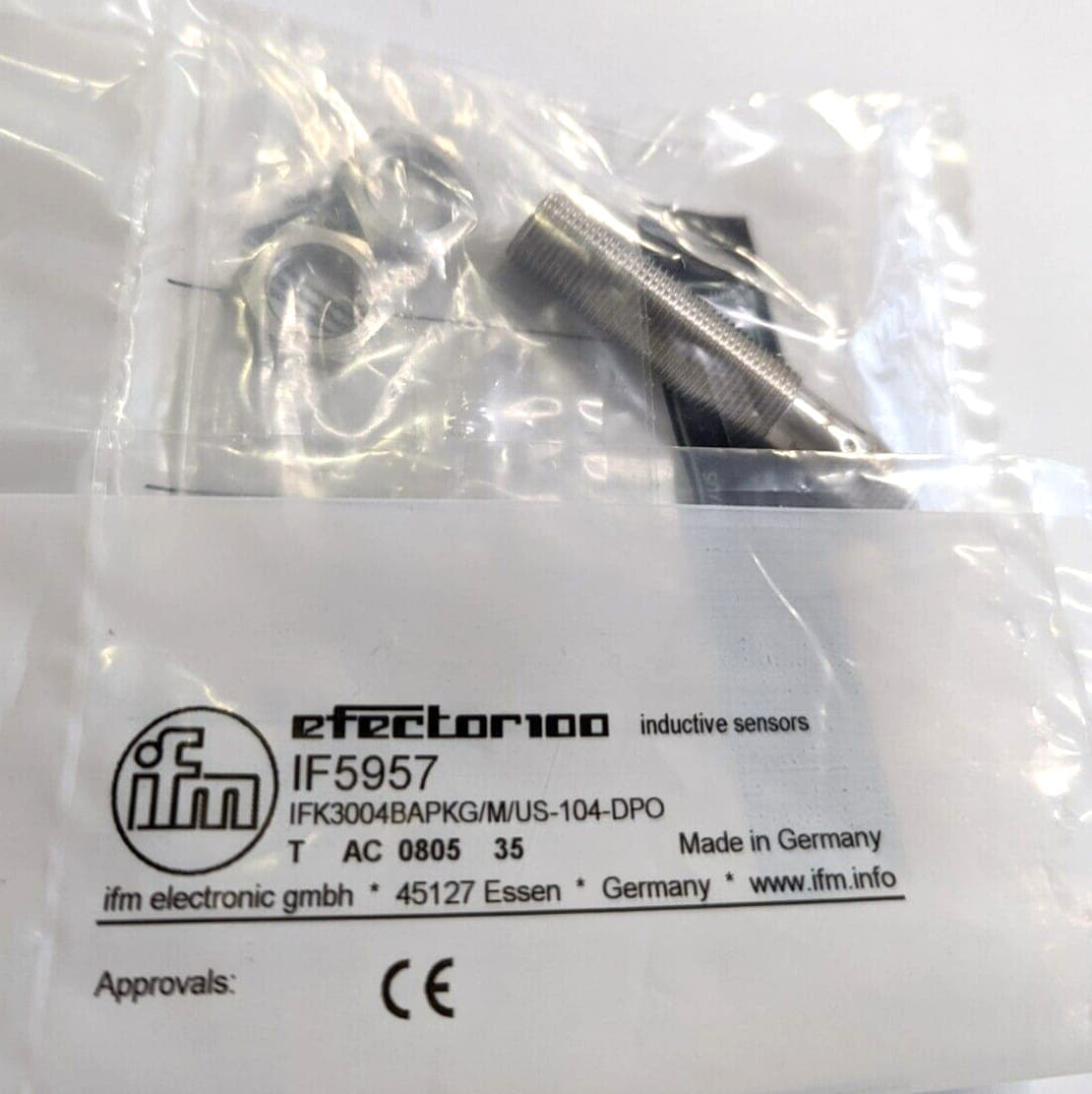 Ifm electronic IF5957 Induktiver Sensor -Neu-