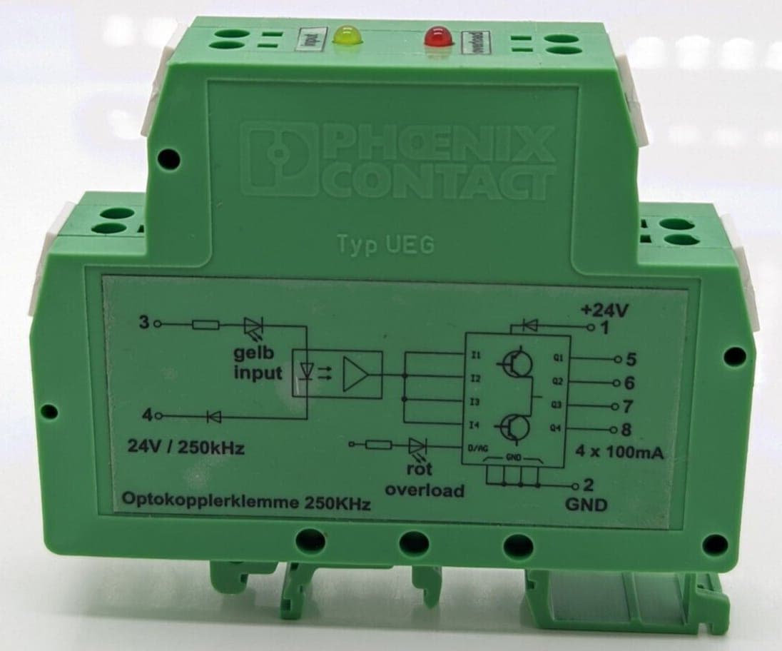 Phoenix Contact - Typ 63342-1.0-000 24V Optokopplerklemme 250kHz