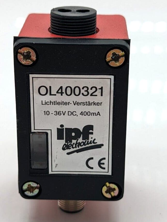 IPF Electronic OL 40 03 21 Lichtleiter Verstärker 10-36VDC 400mA NEU