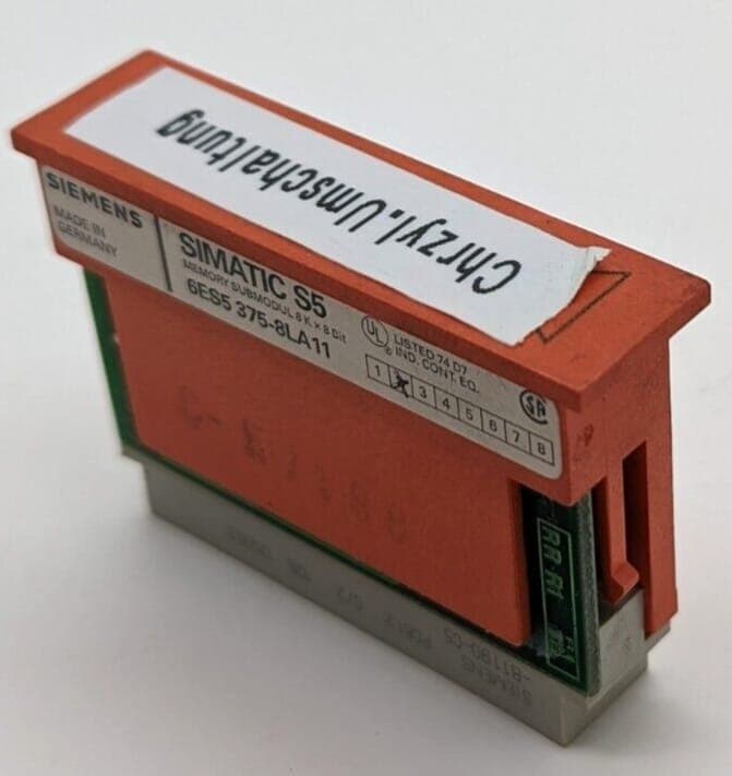 Siemens SIMATIC S5 6ES5 375-8LA11