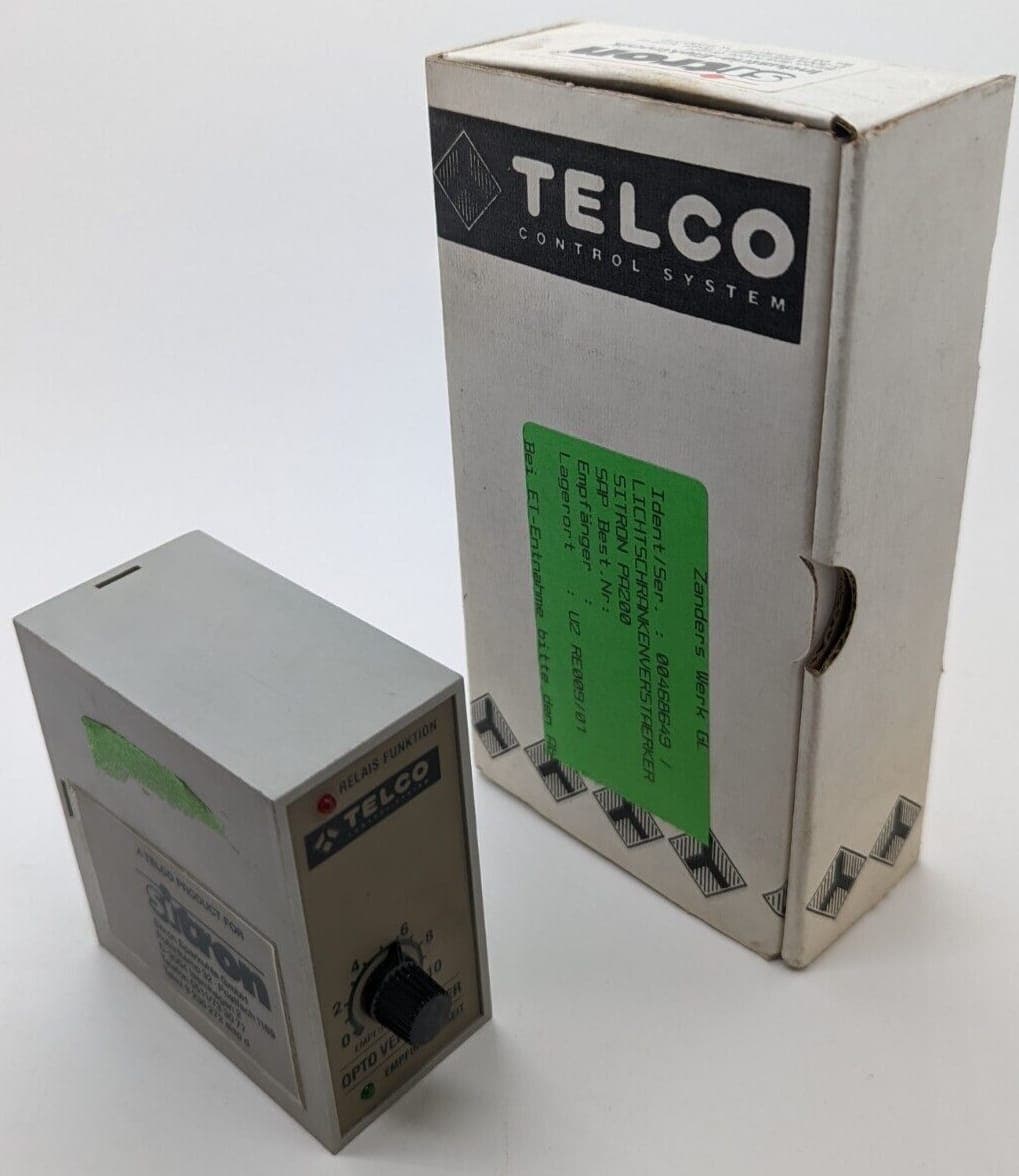 elco Lichtschrankenverstärker pa200 24 vdc nur bei einem Karton!!!!