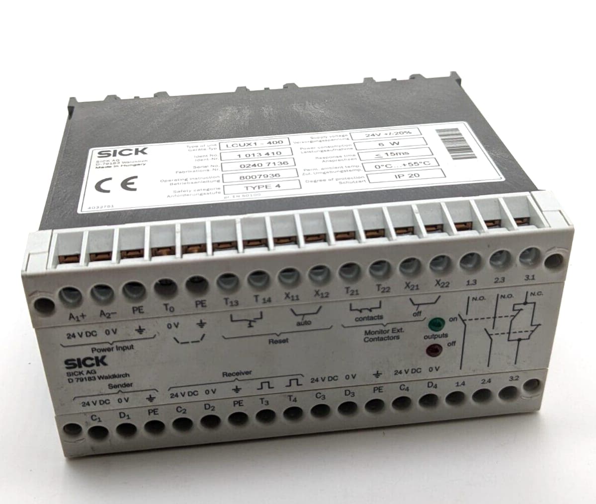 SICK LCUX1-400 LCUX1400 1013410