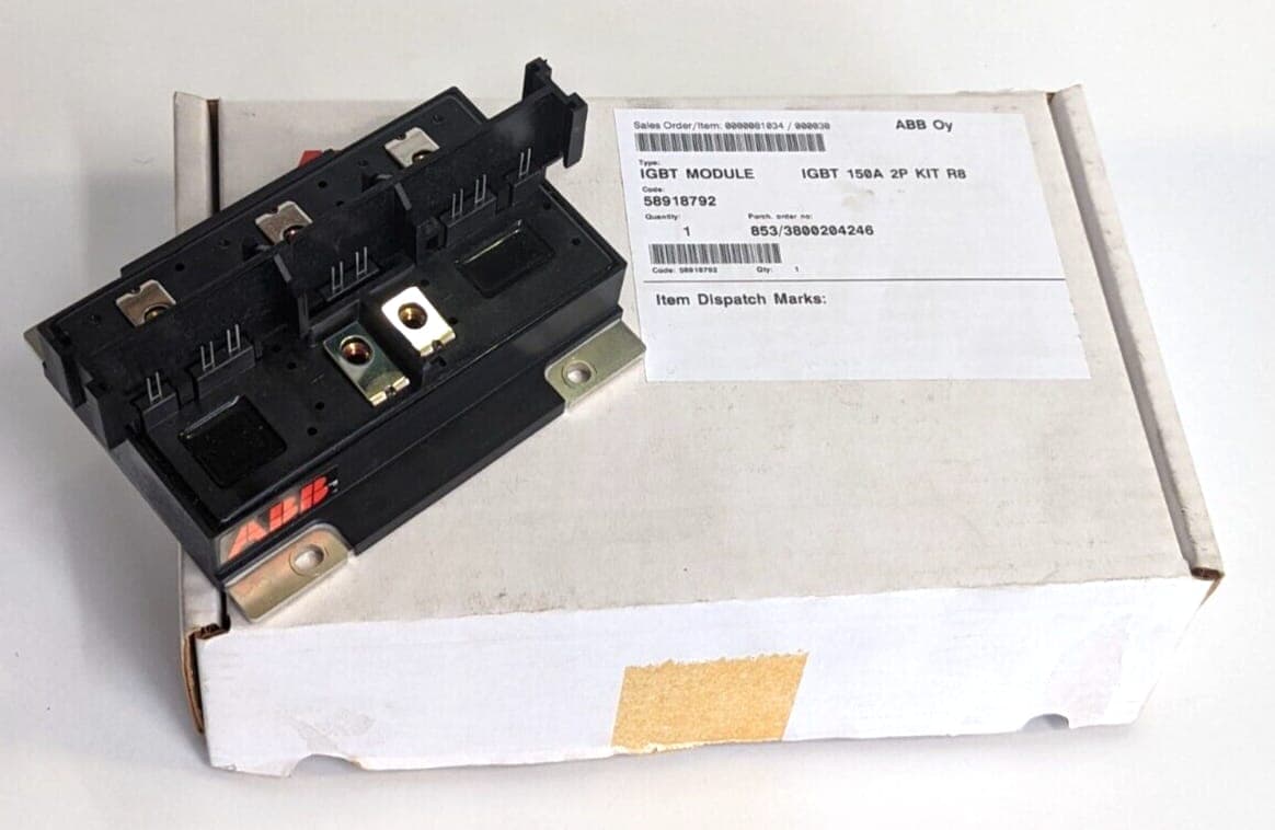 Neu ABB 58918792 IGBT Modul Kit 150A 2P Kit R8 1200V 150A OVP