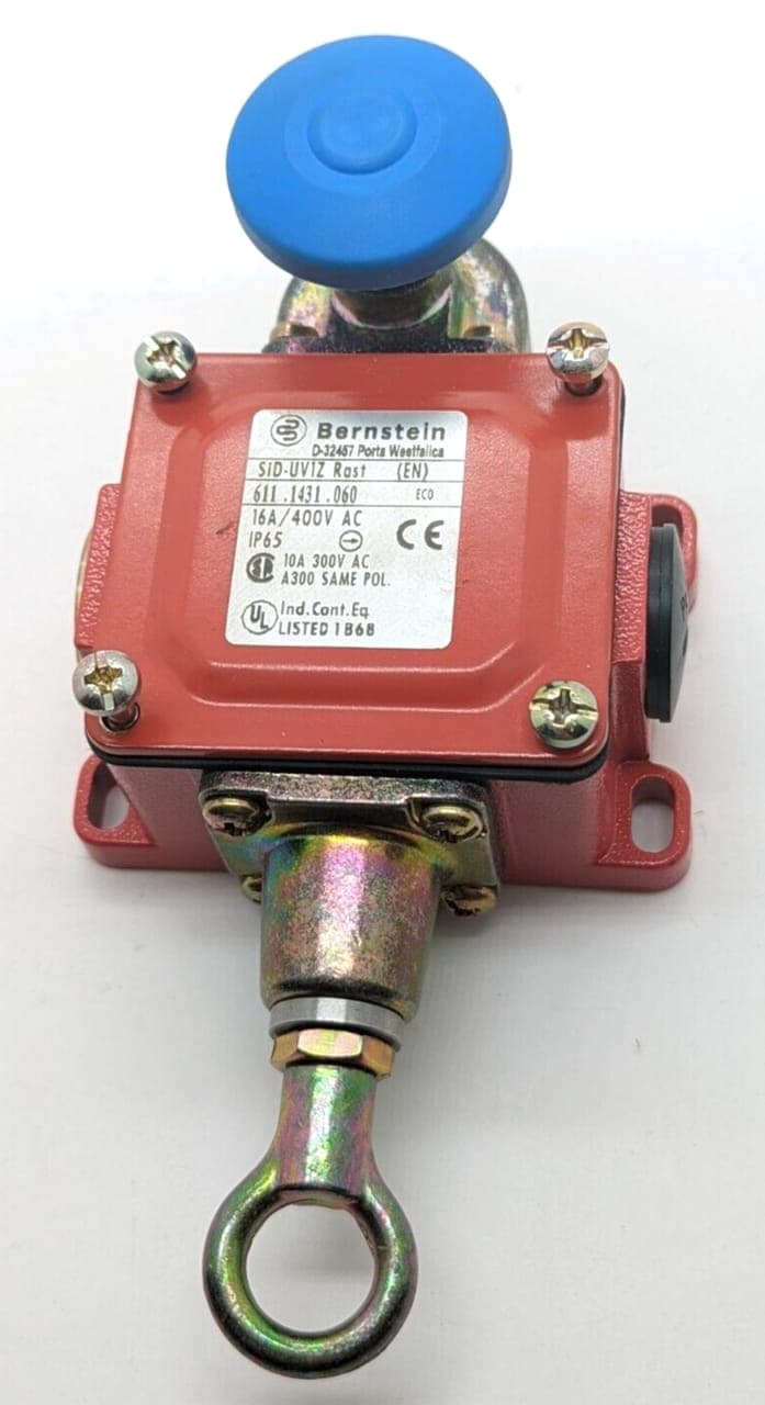 Bernstein SiD-UV1Z -Rast 611.1431.060 Reissleinenschalter NEU / OVP