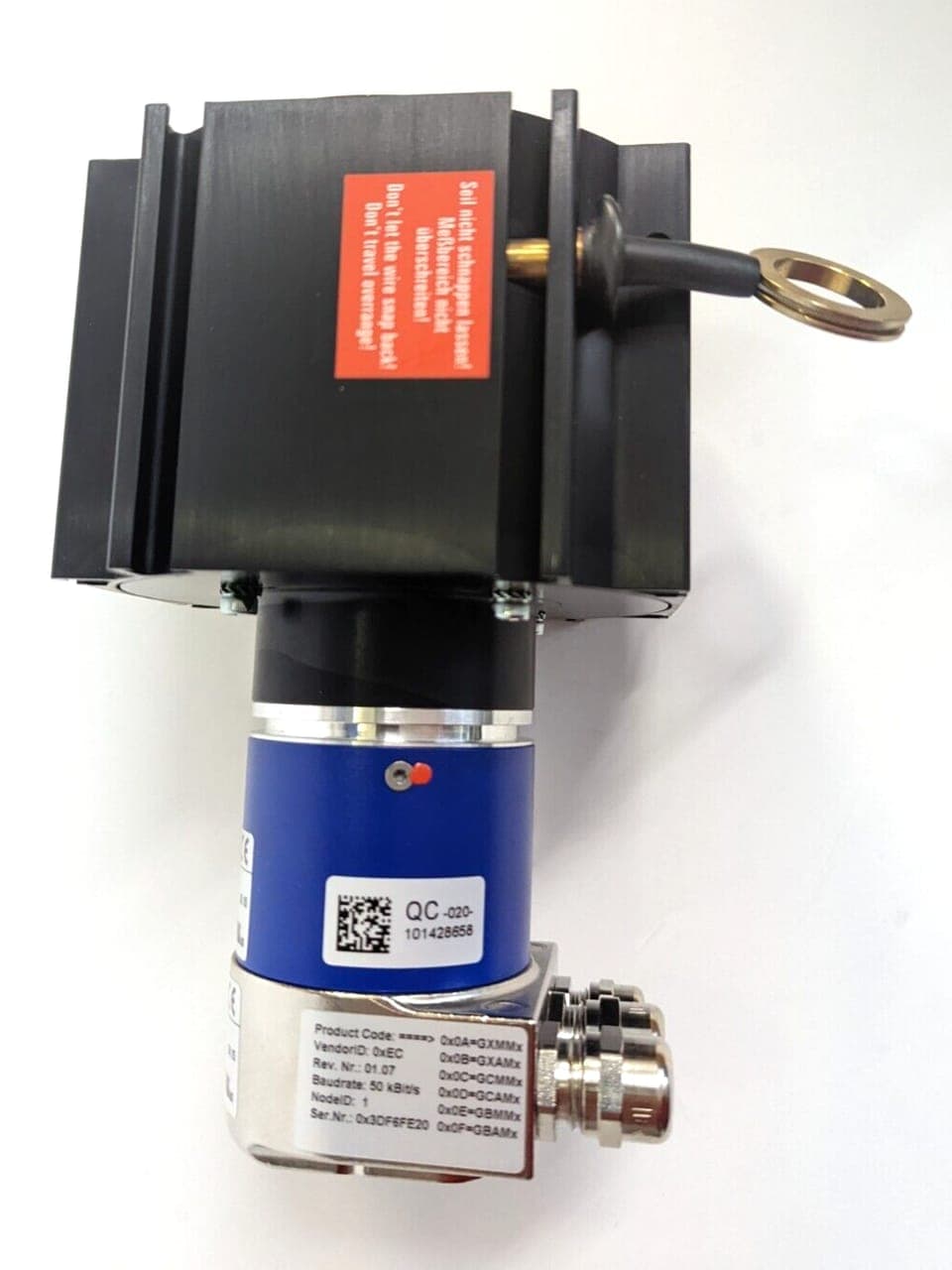 Baumer GXMMW.E28 Seilzug Wegsensor Cable Transducer Modular Bus-Cover NEU / OVP