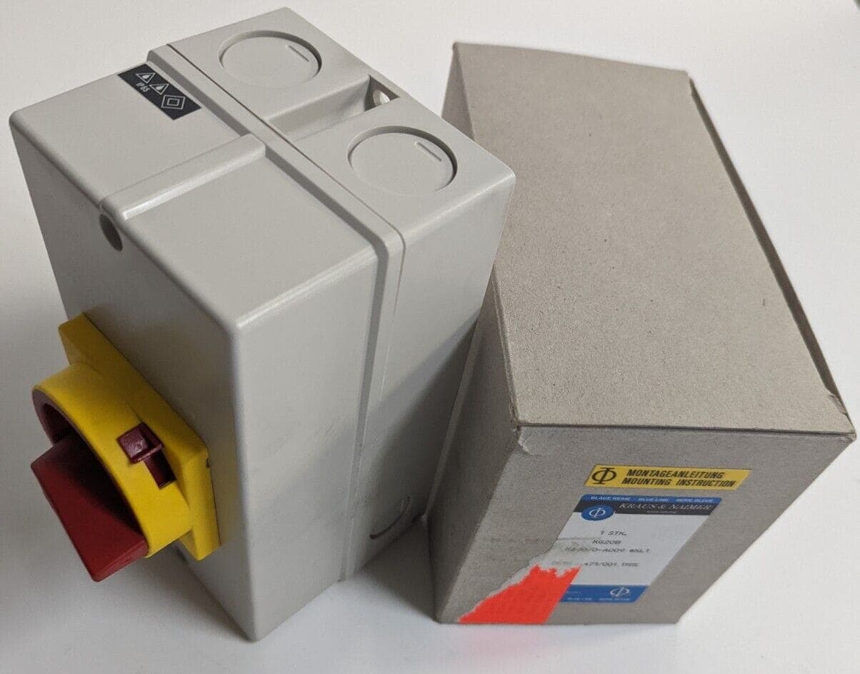 Kraus & Naimer KG20B Drehschalter Hauptschalter