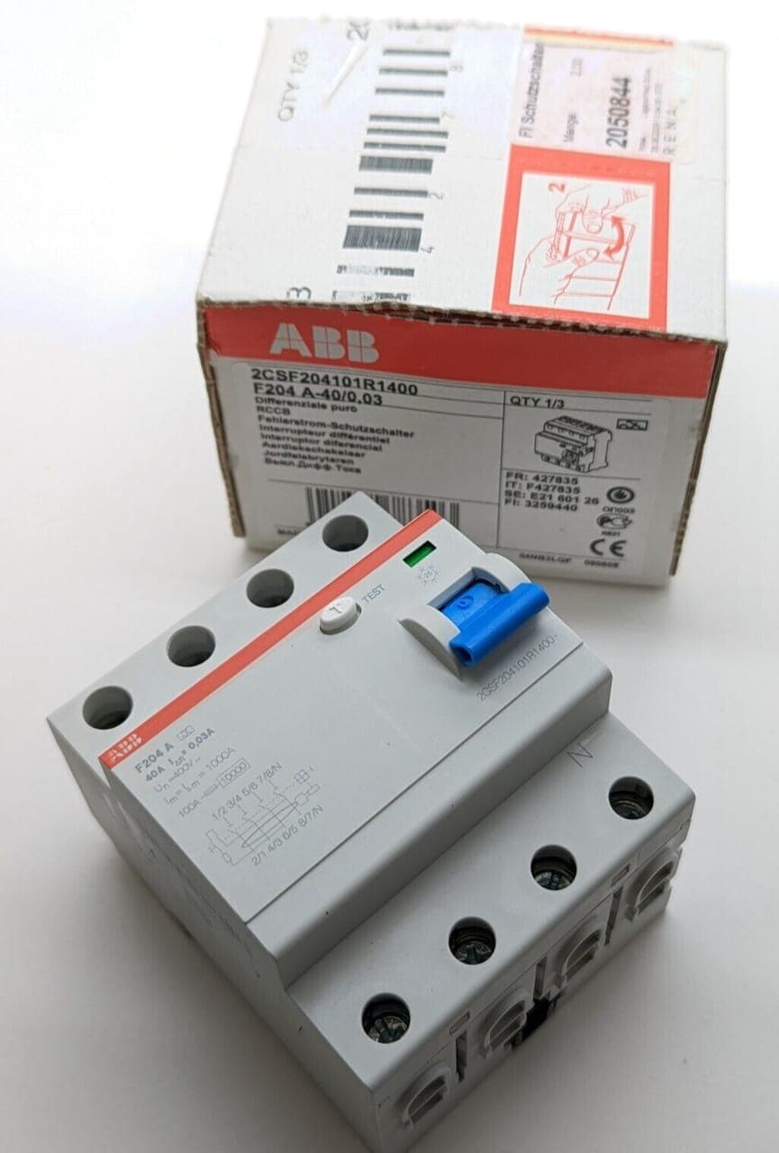 ABB F204 A-40/0,03 Fi-schutzschalter (2CSF204101R1400)