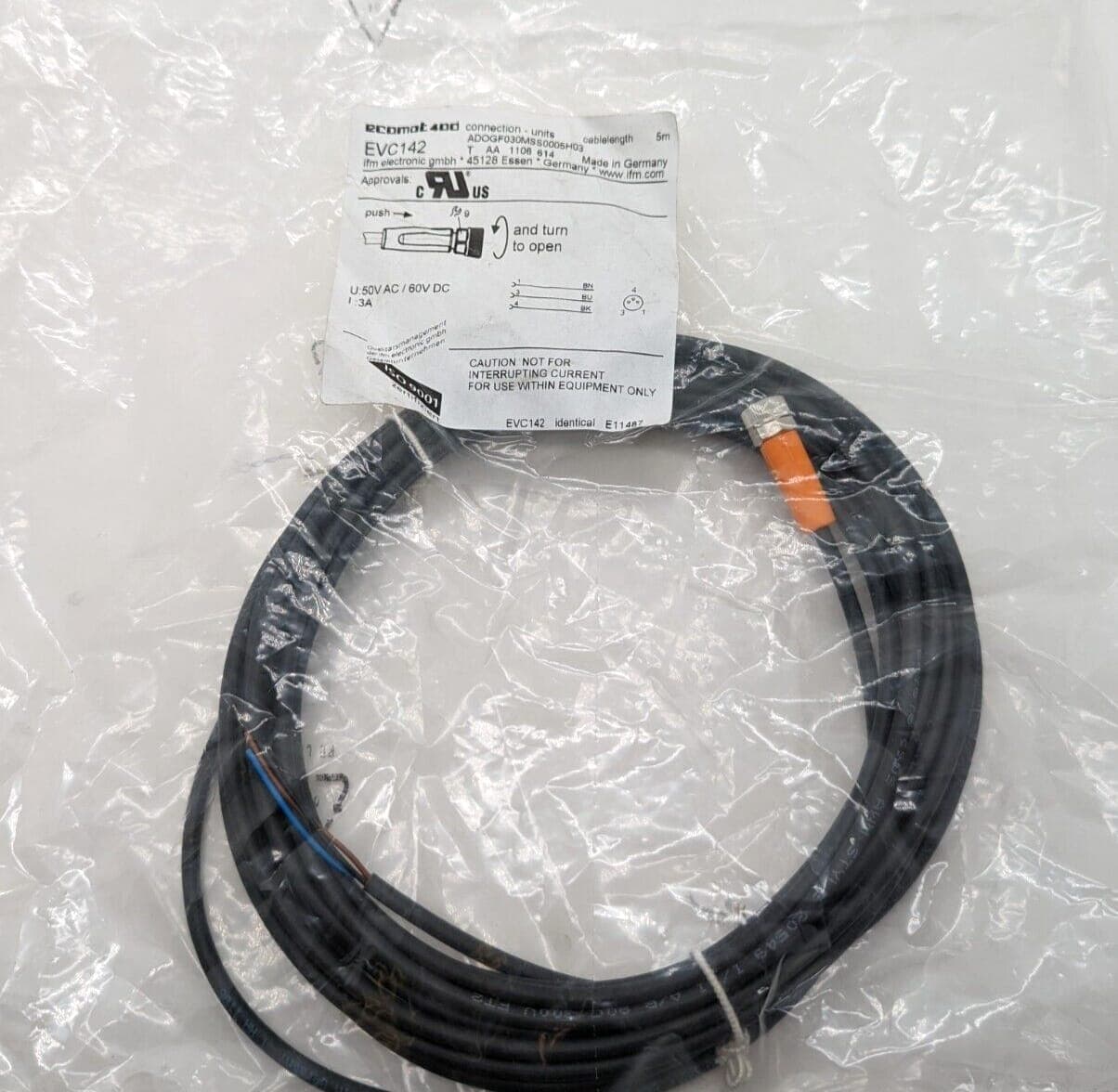 Verbindungskabel ecomat400 l EVC142 l E11487 OVP