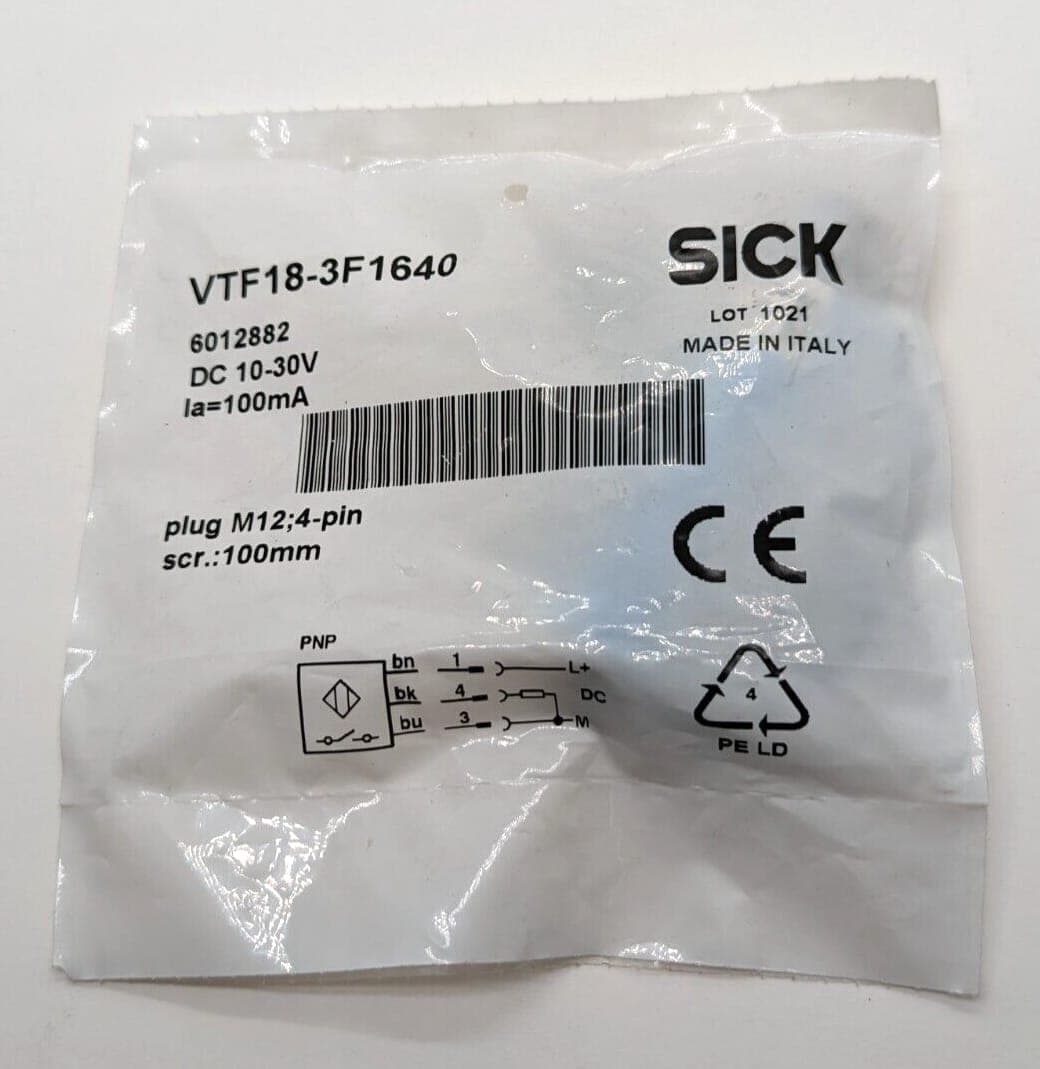 Sick VTF18-3F1640 | 6012882 DC 10-30V la=100mA Neu/OVP
