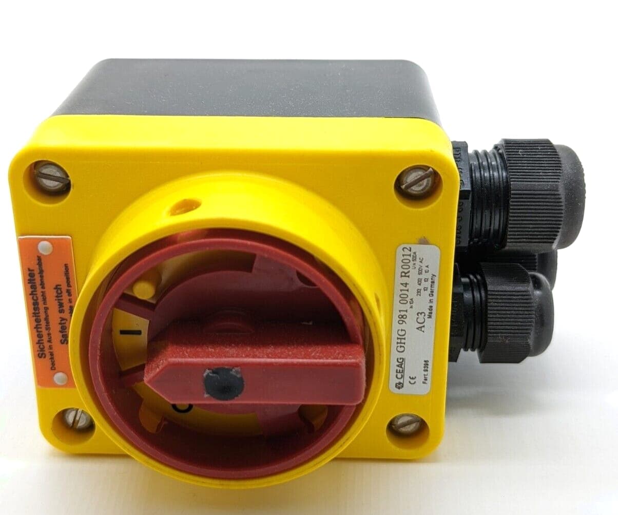 CEAG GHG9810014R0012 Sicherheitsschalter 10A 3 POL. +1S NEU / OVP
