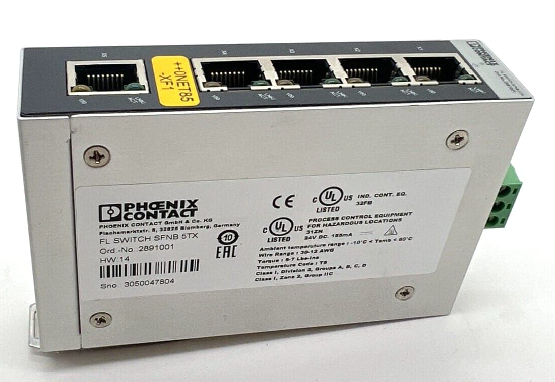 Phoenix Contact FL Switch SFNB 5TX 2891001