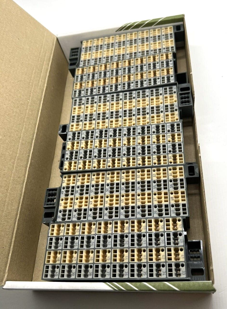 WAGO 726-122 SCHRAUBENLOSE FEDERKLEMMSYSTEME NEU/OVP
