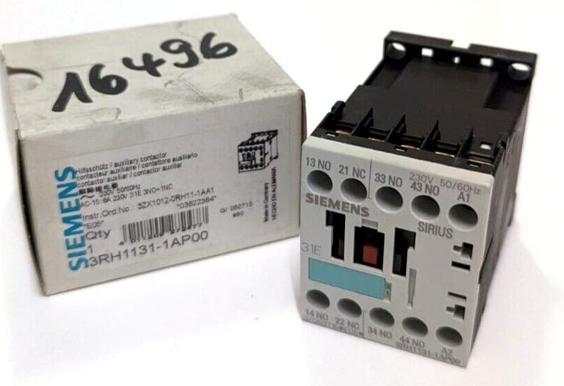 SIEMENS SIRIUS 3RH1131-1AP00 HILFSSCHÜTZ