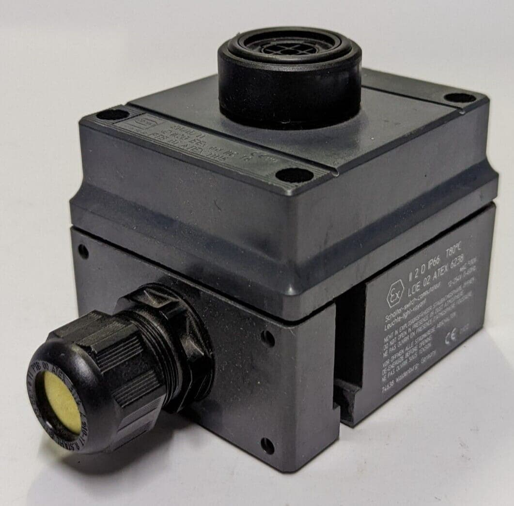 Stahl 8040/11 Befehlsgerät PTB 01 ATEX 1105 Wechselschalter Druckschalter