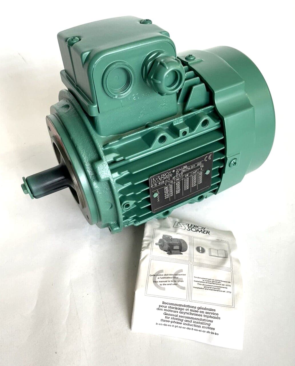 Leroy-Somer LS80L Elektromotor 230/400V -NEW - Kein Ovp
