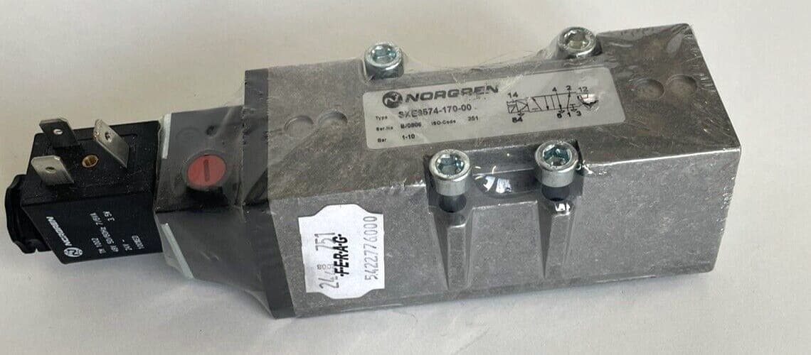 1 Stück brandneue Magnetventil Norgren SXE9574-170-00