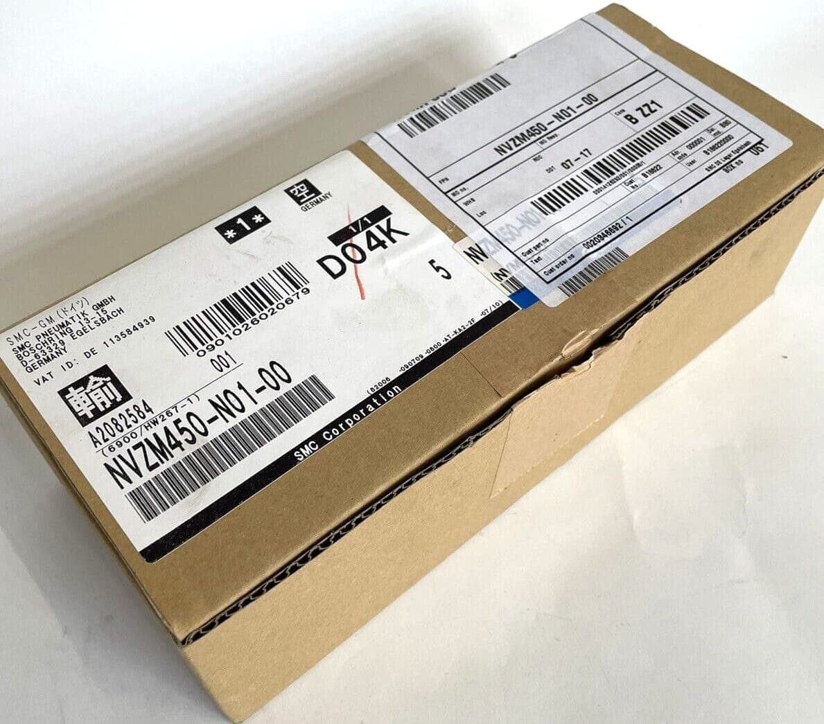 5 x SMC NVZM450-N01-01S/NVZM450N0101S NEU