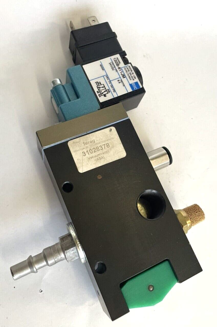MAC 130B-611JM + Ferag 31028378 Vakuumventil NEU