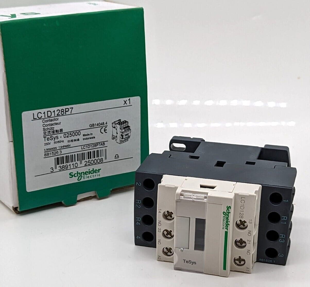 SCHNEIDER ELECTRIC - TeSys - CONTACTOR - LC1D128P7