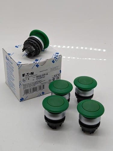 EATON Electric Pilzdrucktaste M22-DP-G-X1