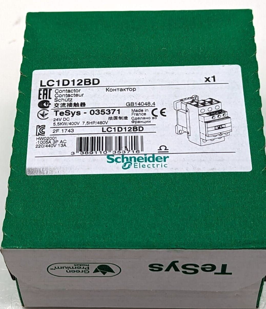 Schneider Electric Schütz LC1D12BD – Bild 1