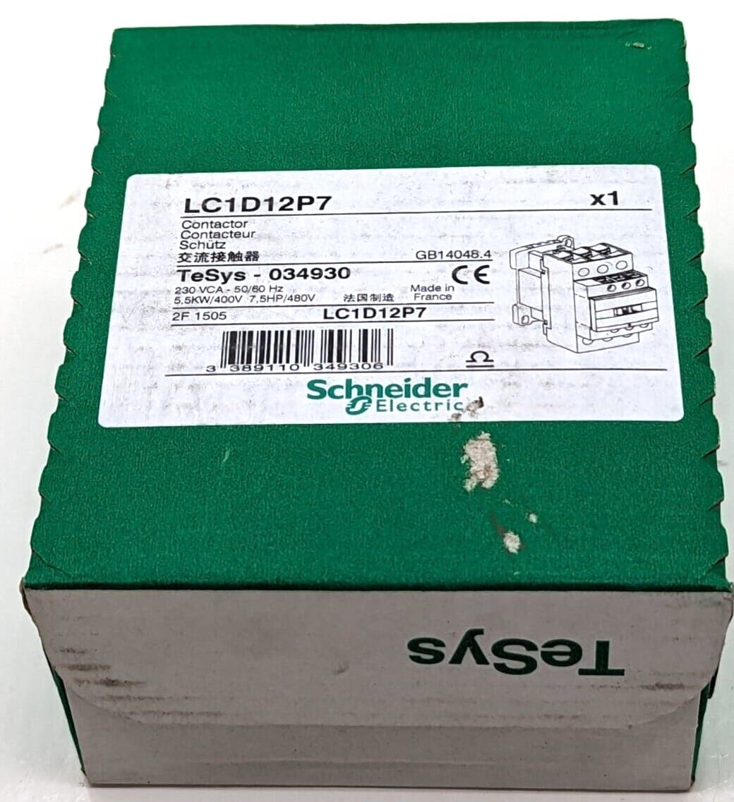 SCHNEIDER ELECTRIC Leistungsschütz LC1D12P7 – Bild 1