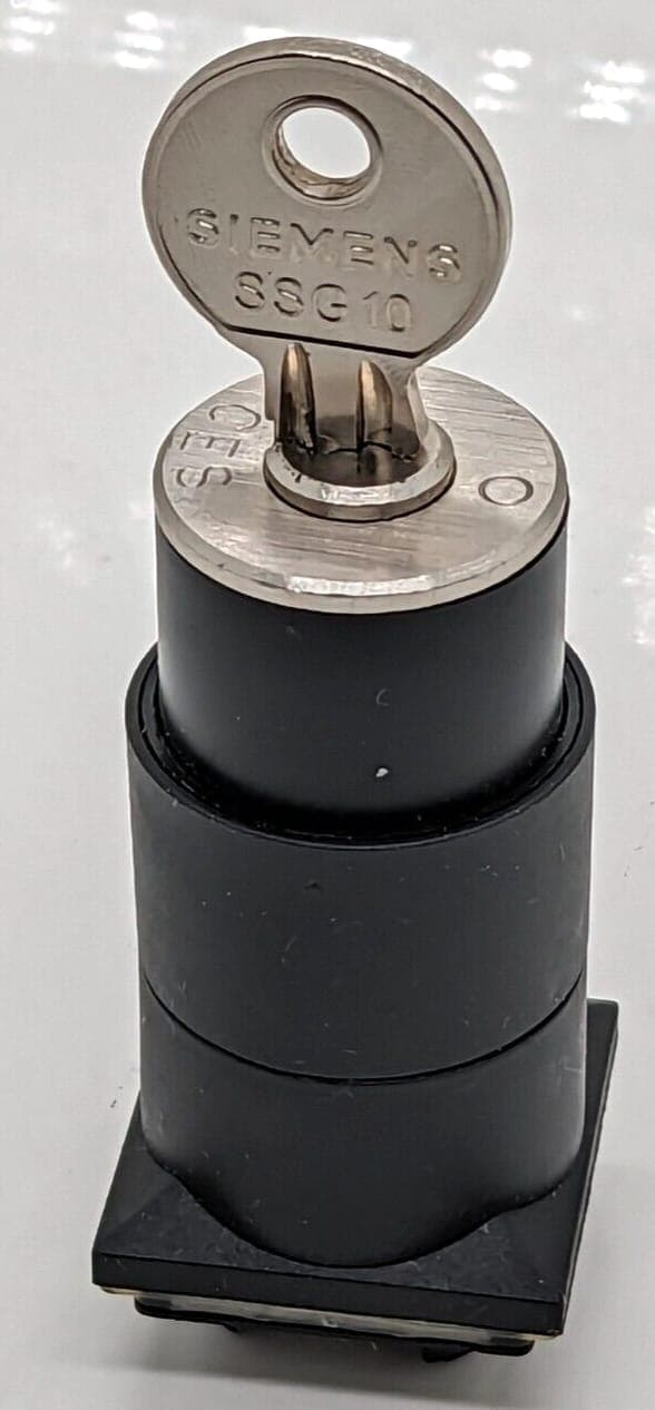 Schlüsselschalter Schalter rastend 3SB3 2 Pos Rastend