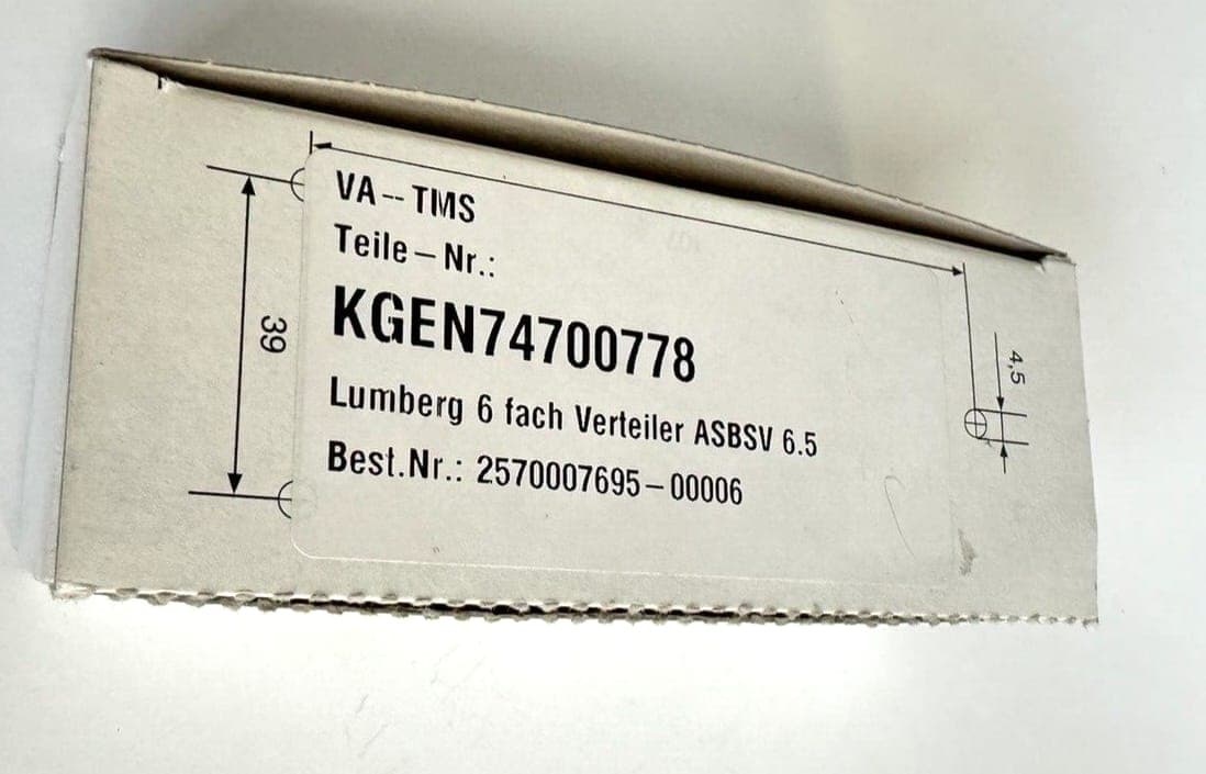 Lumberg ASBSV6/LED-5