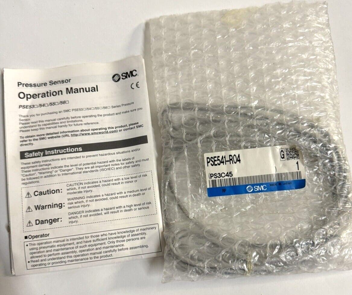 SMC PSE541-R04 / PSE541 R04 / PSE541R04, Pneumatik-Drucksensor - NEU