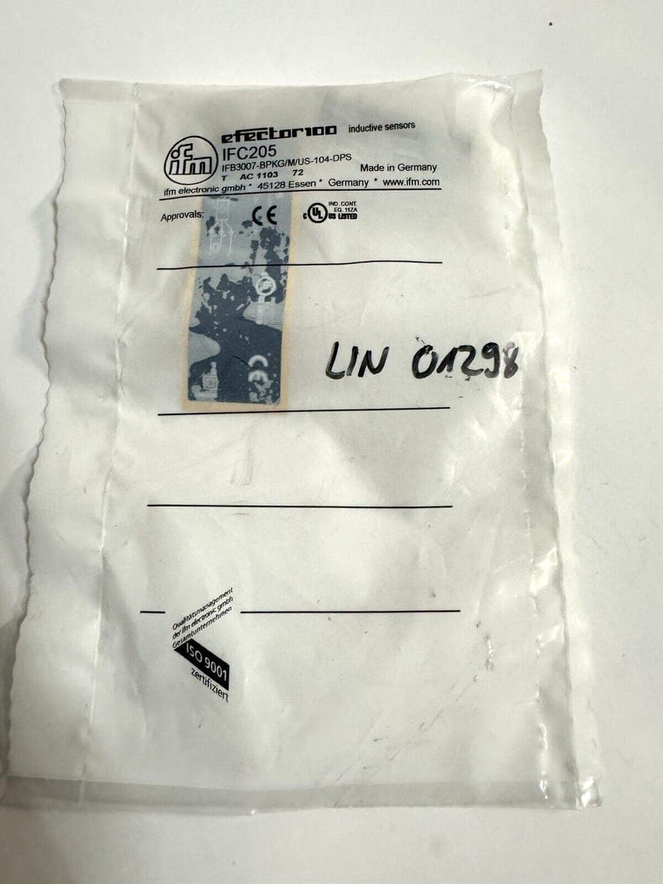 IFM SENSOR IFC205