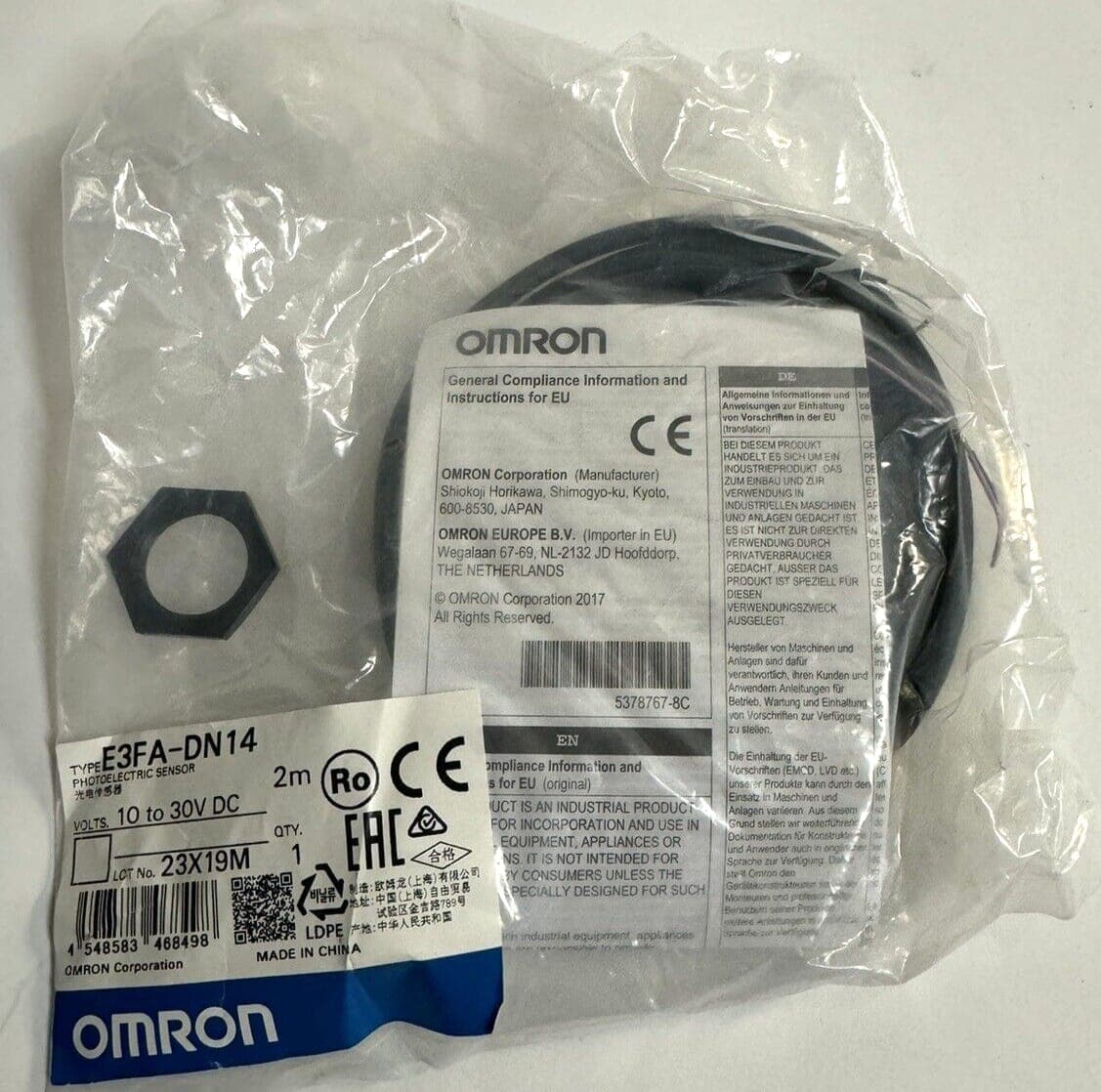 Omron E3FA-DN14 NEU – Bild 1